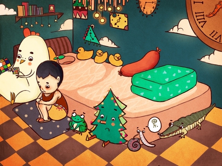 彼得潘（图ZNTUyNjkyMA==） - 商业插画 - 站酷设计师kumorri原创素材 - 站酷ZCOOL