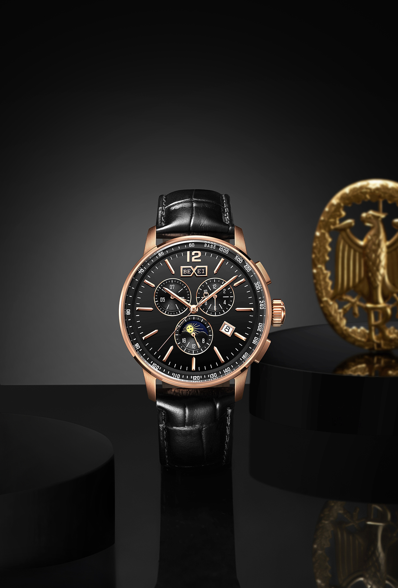 男款手表场景图