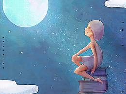 尋求光明的女子