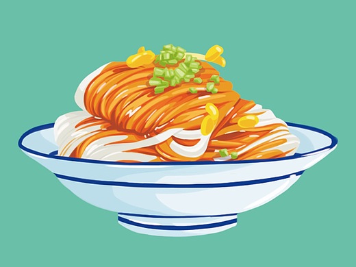 西安小吃——凉皮