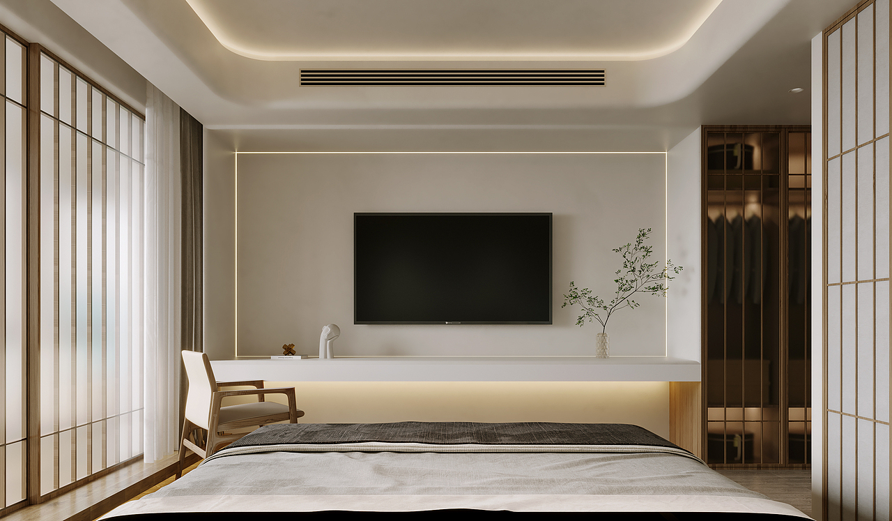 侘寂风格家装表现（图ZMjk1MTc2MjU2） - 家装设计 - 站酷设计师视觉充电器原创素材 - 站酷ZCOOL