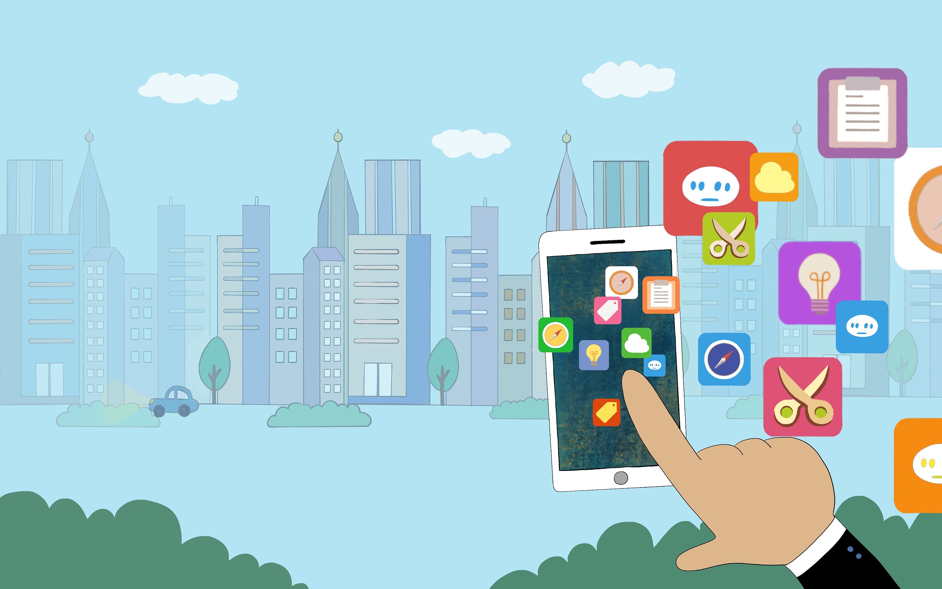 商务办公 智能生活|插画|商业插画|xsrx007 - 原创作品 - 站酷 (zcool