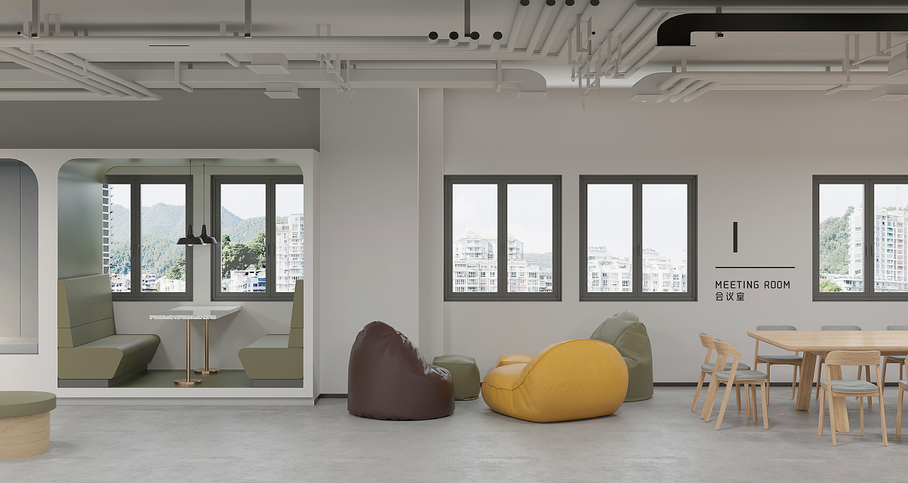 休闲办公|空间|商业空间设计|匠伶设计 - 原创作品 - 站酷 (zcool)