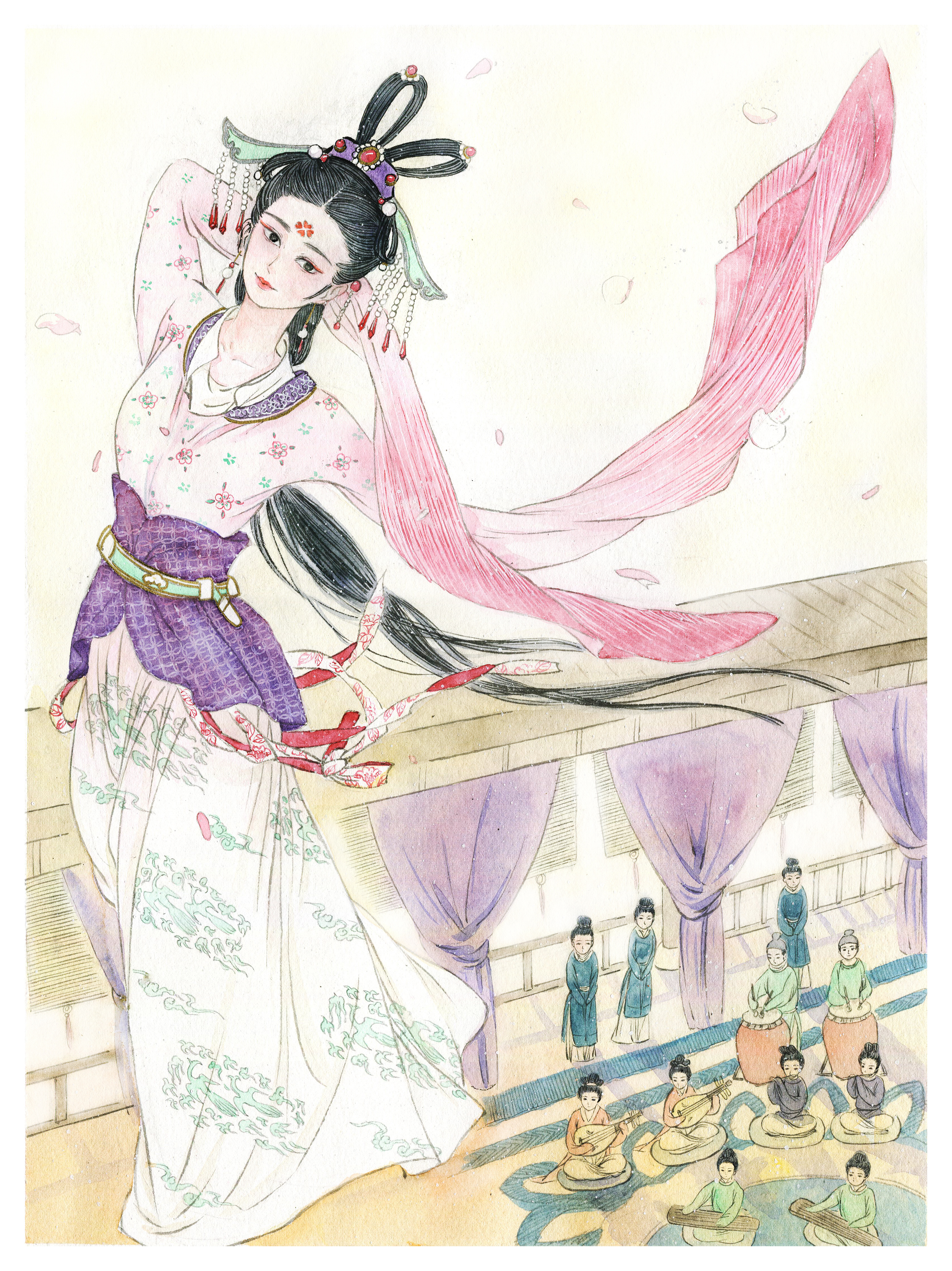 传统文化国学绘本：纸的由来|插画|绘本|汉图文化公司 - 原创作品 - 站酷 (ZCOOL)