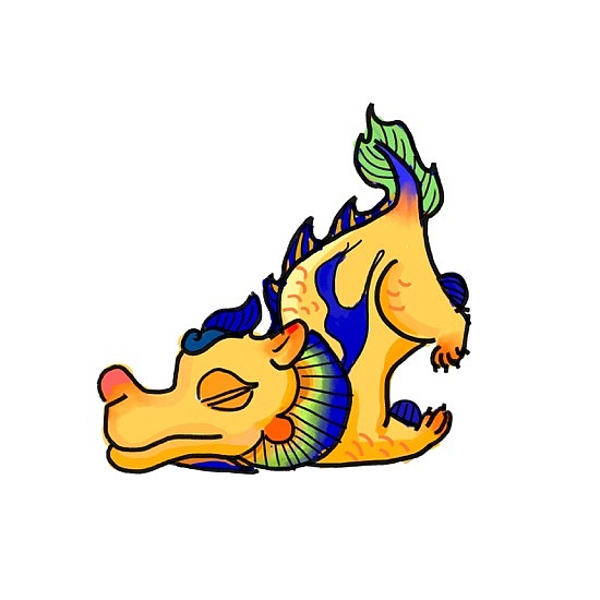 "不想上班"系列 脊兽模型设计