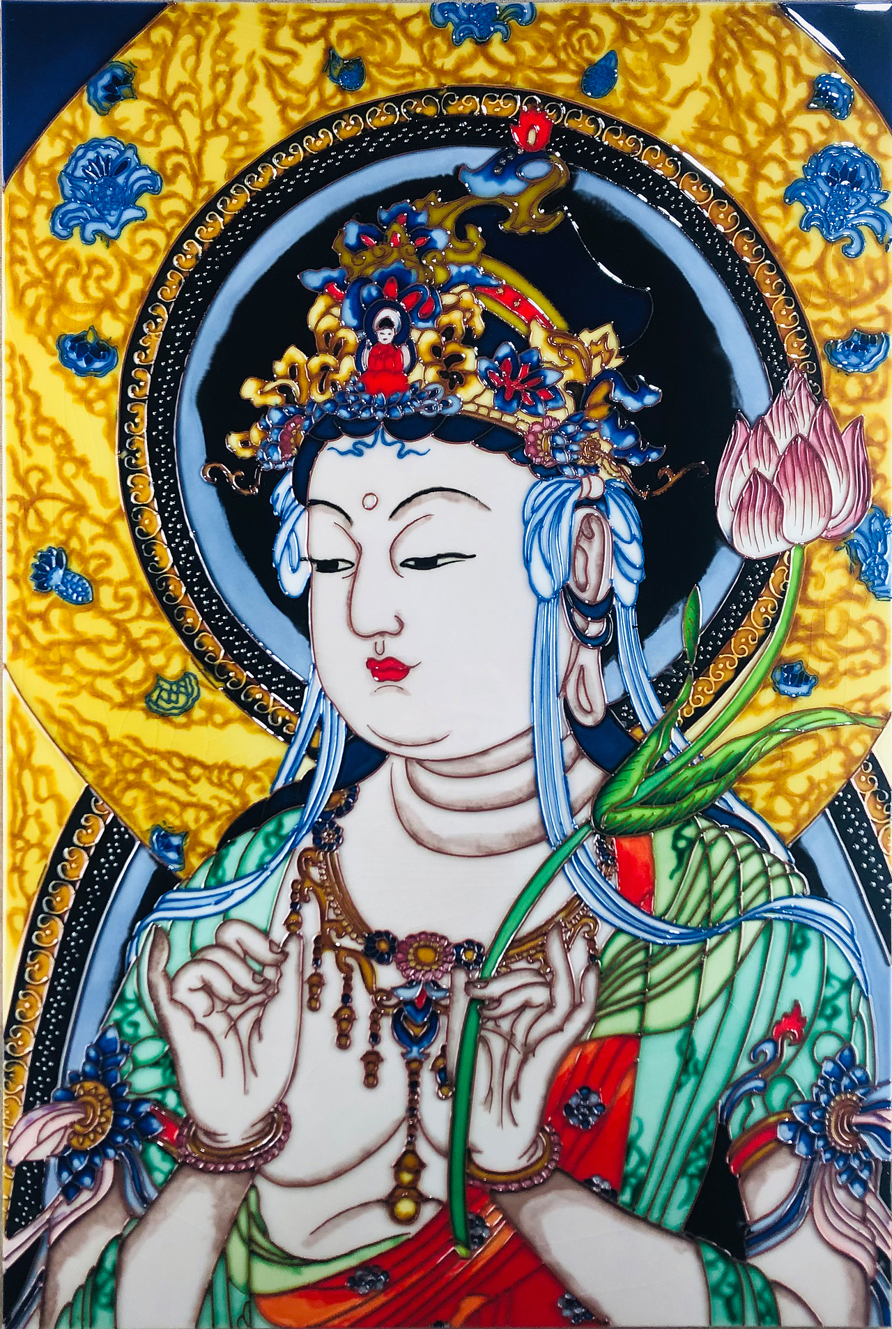 【非遗大唐】唐三彩瓷板壁画制作技艺