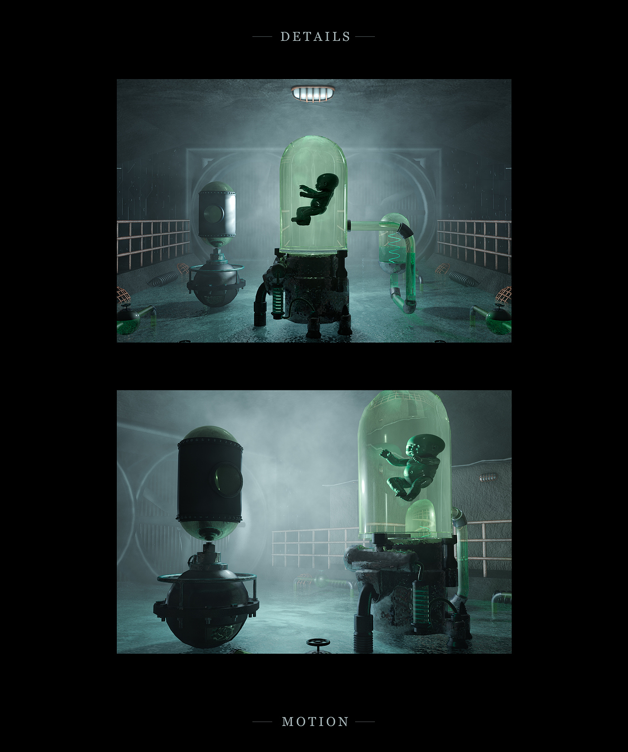 C4D练习-化学狂人的实验室