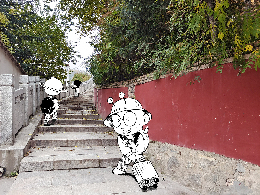 《西北游记》漫画+摄影作品