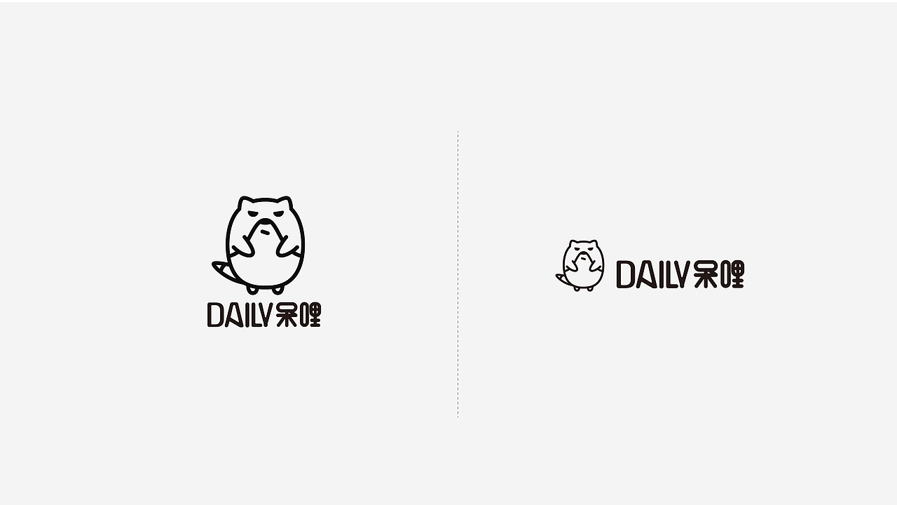 呆哩 | 儿童潮牌LOGO设计