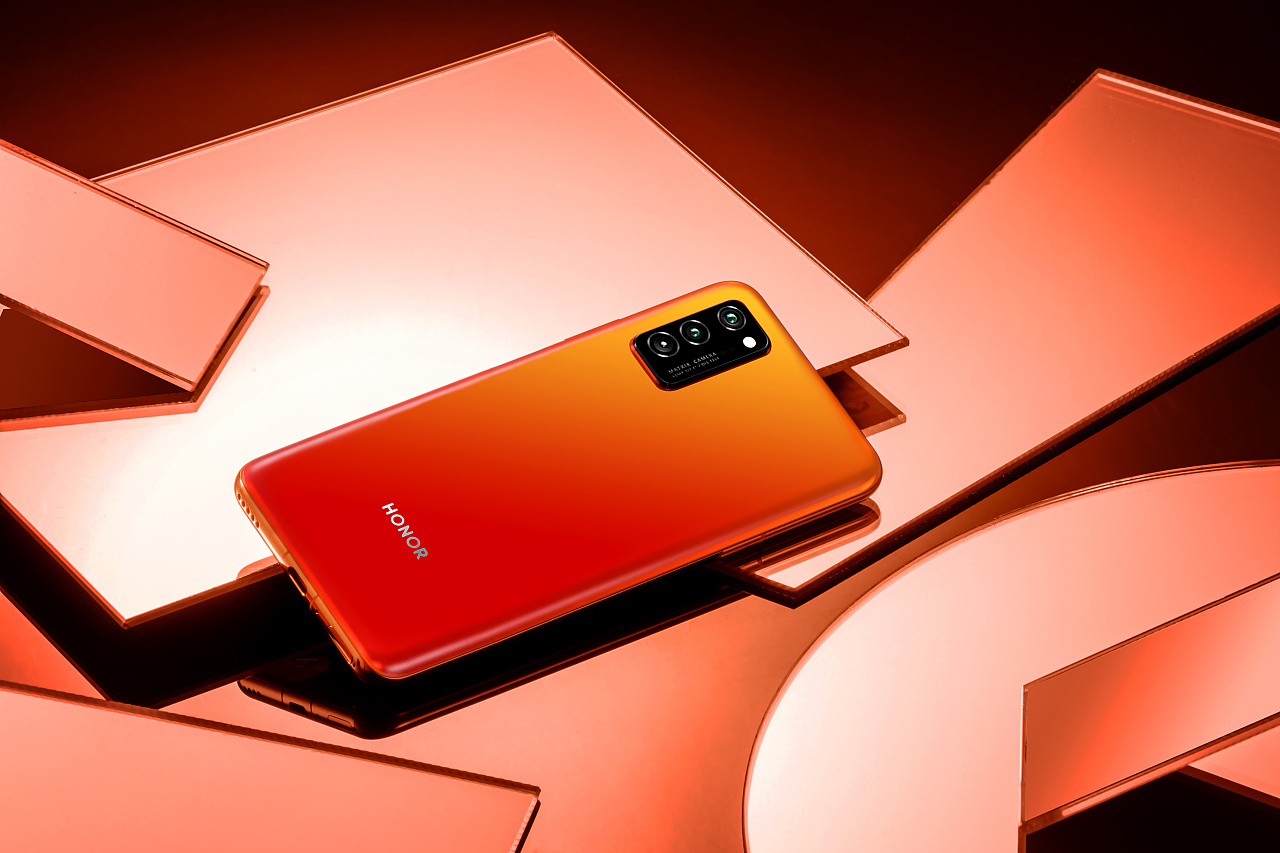 荣耀v30曙光之橙