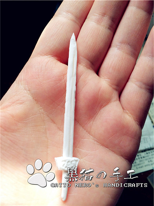超轻粘土--暮菖兰（仙剑五前传）附少量过程（图ZNDI3OTEwODg=） - 手办/模玩 - 站酷设计师悠闲黑猫原创素材 - 站酷ZCOOL