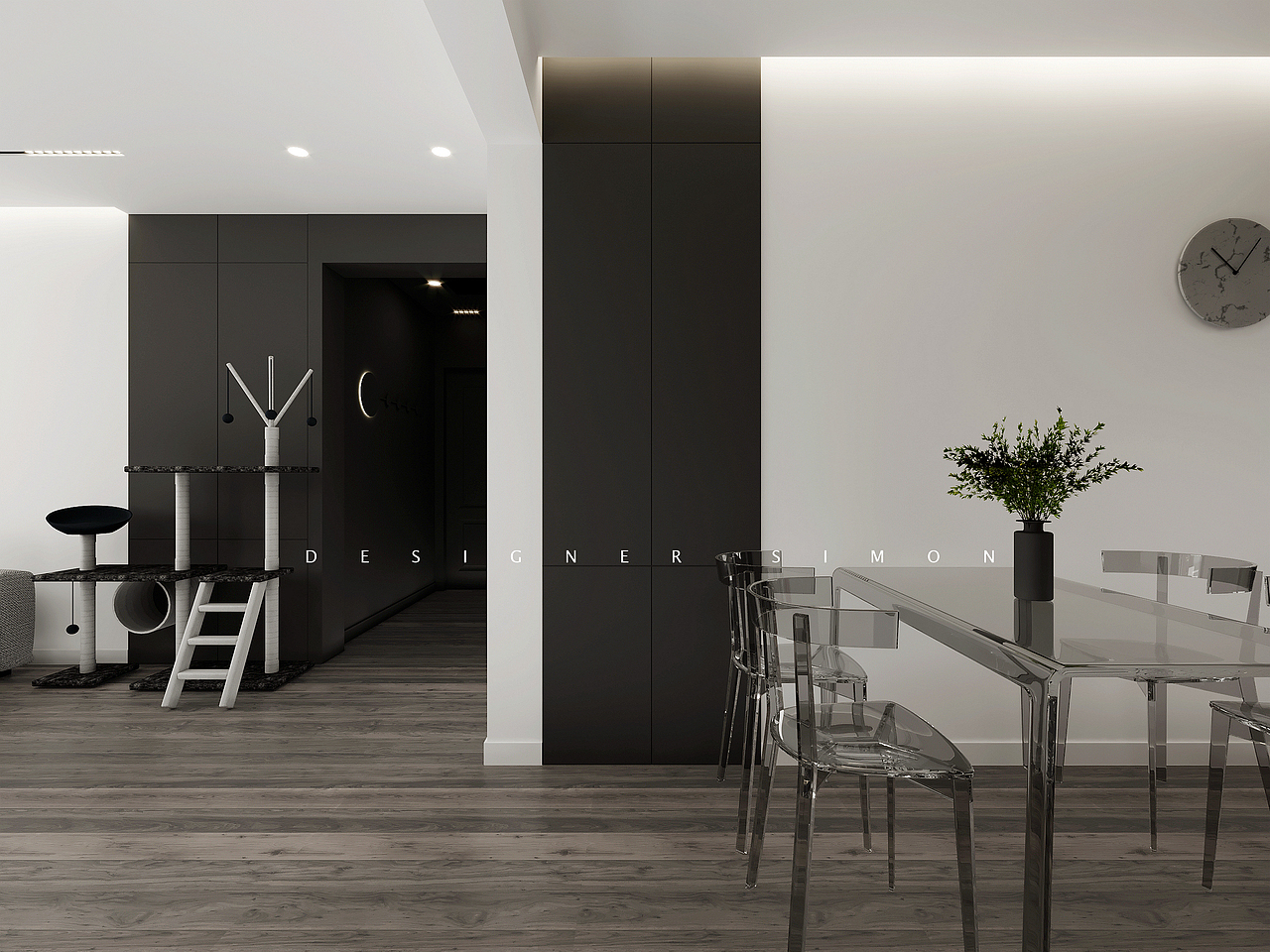 SIMON . 一人一猫一舍