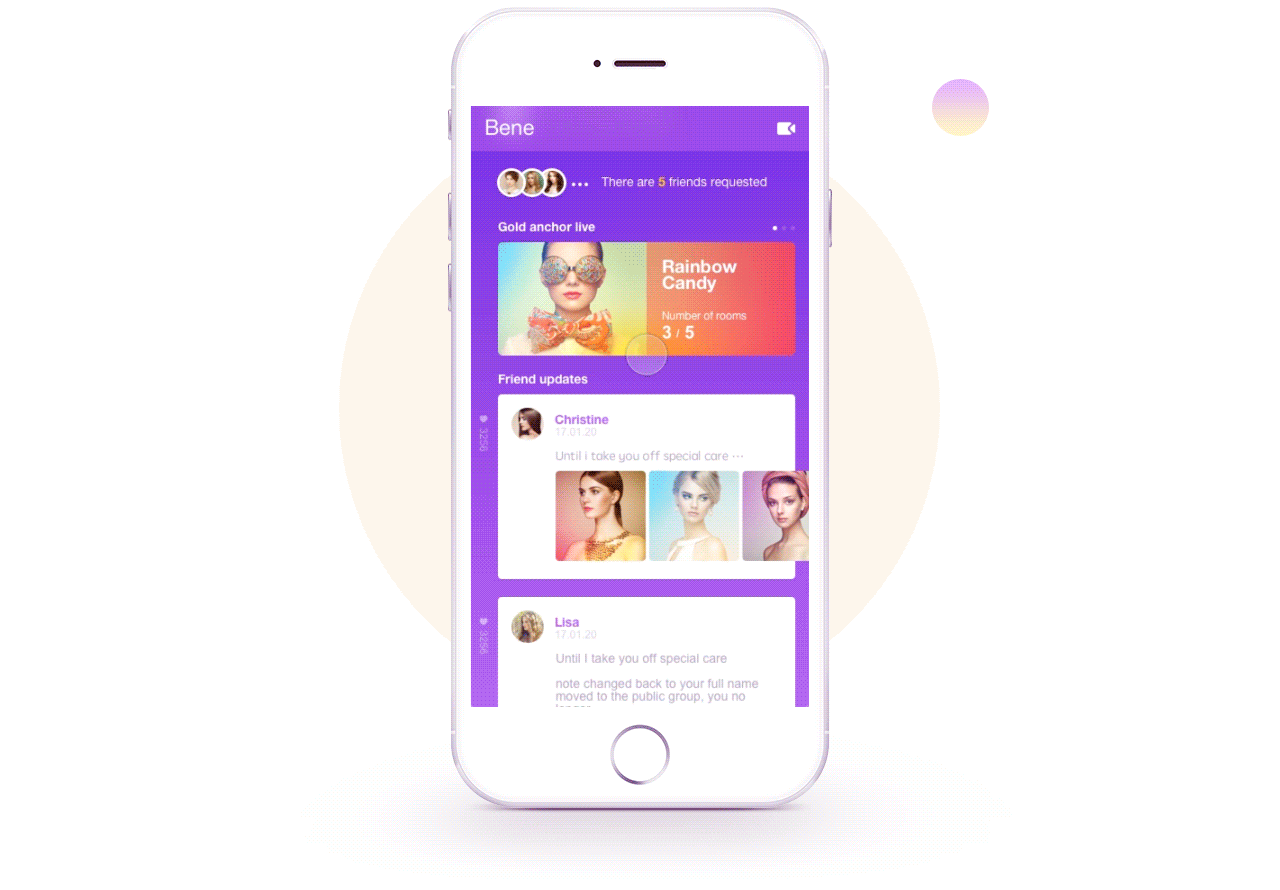 Bene APP（图ZODcwMTE1NTI=） - APP界面 - 站酷设计师星恒JZH原创素材 - 站酷ZCOOL