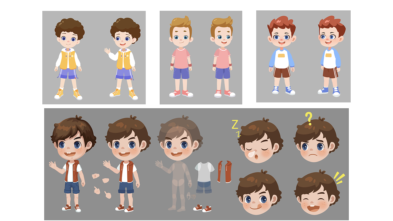 儿童插画1（图ZMjY2NDkyMDY4） - 儿童插画 - 站酷设计师飞飞HE张原创素材 - 站酷ZCOOL