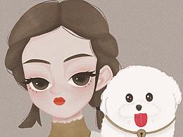 【插畫練習(xí)】少女與美好系列