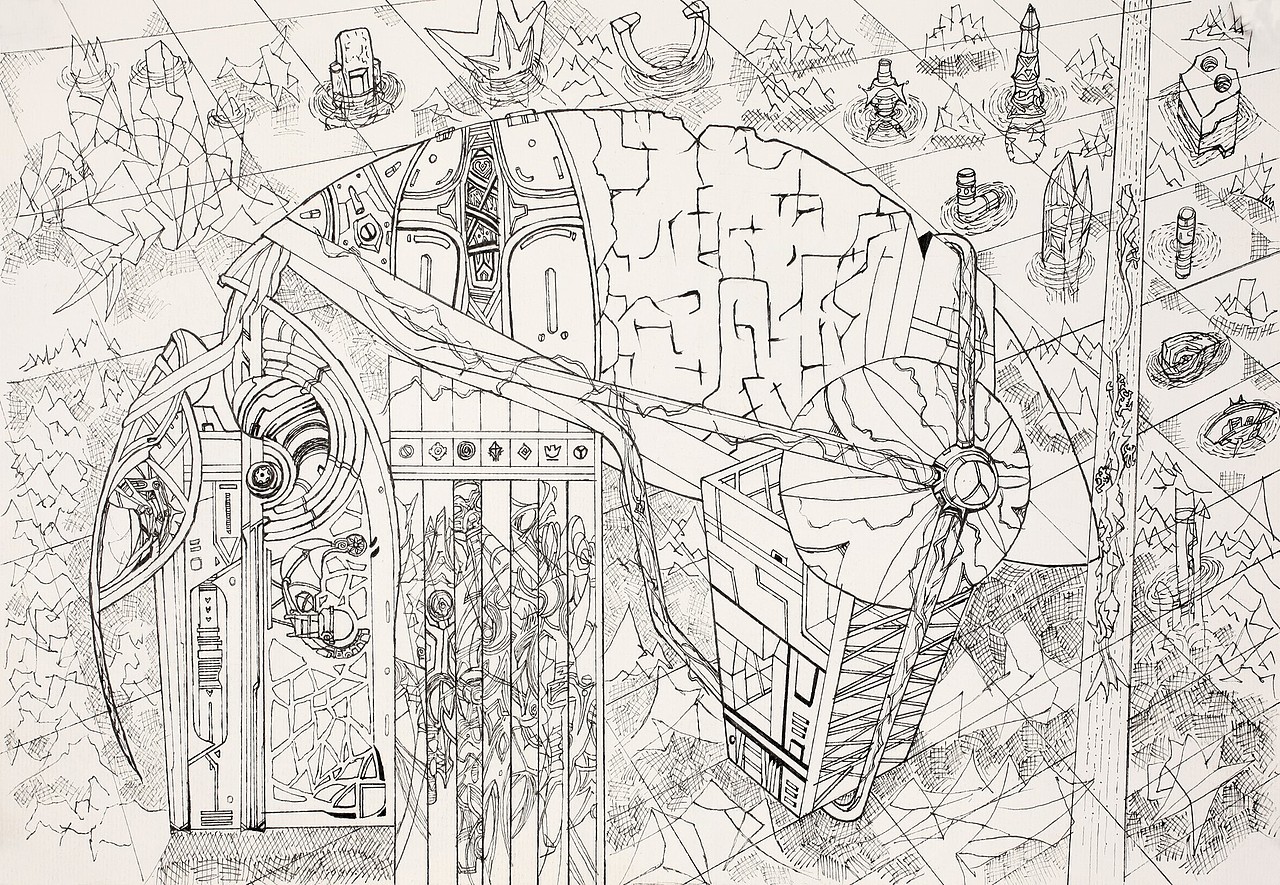 《新天书奇谭》 前传 《魔域十章》No.3（图ZMzM3MTI4MzY0） - 创作习作 - 站酷设计师赛斯1976原创素材 - 站酷ZCOOL