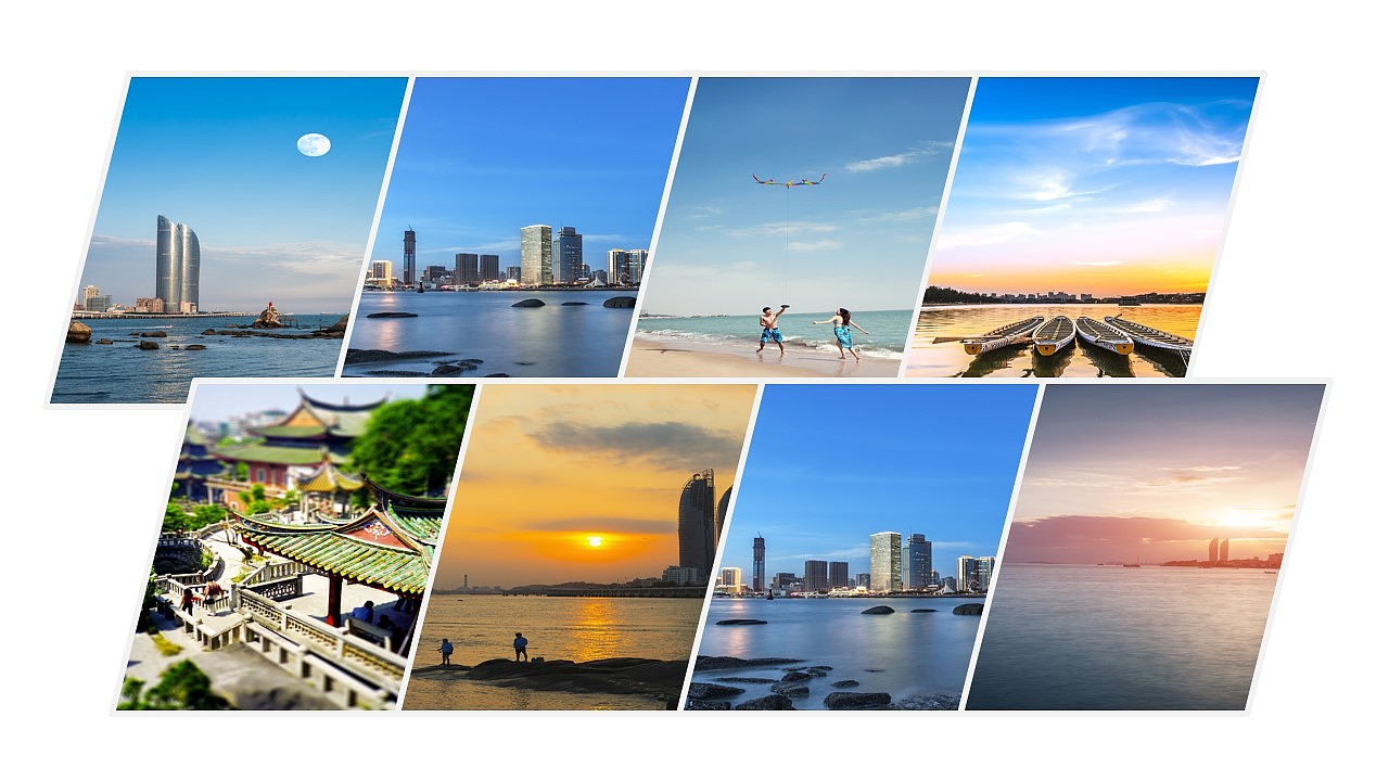 魅力厦门印象鼓浪屿旅行攻略旅游风土人情介绍PPT模版（图ZODA4ODQxNTY=） - PPT/Keynote - 站酷设计师MASEFAT工作室原创素材 - 站酷ZCOOL