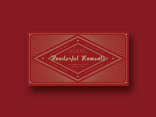 wonderful moments - 包装设计