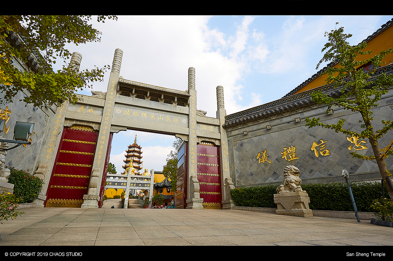 【景观摄影】常州横山桥三圣寺宣传拍摄