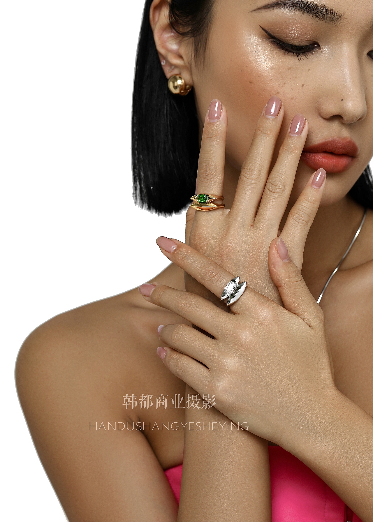 首饰饰品，模特佩戴图（图ZMzEyMDI2ODA0） - 人像摄影 - 站酷设计师yefeng885802原创素材 - 站酷ZCOOL