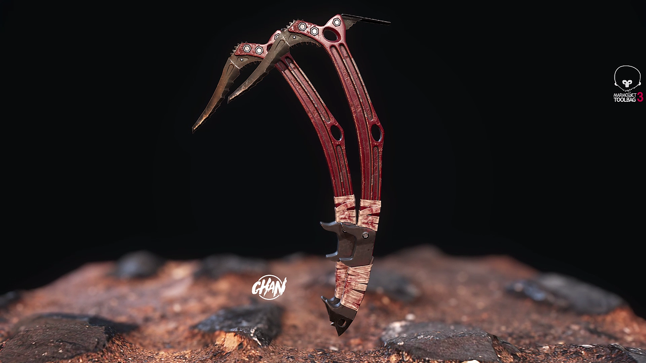 tomb raider 古墓丽影 — 劳拉 登山镐