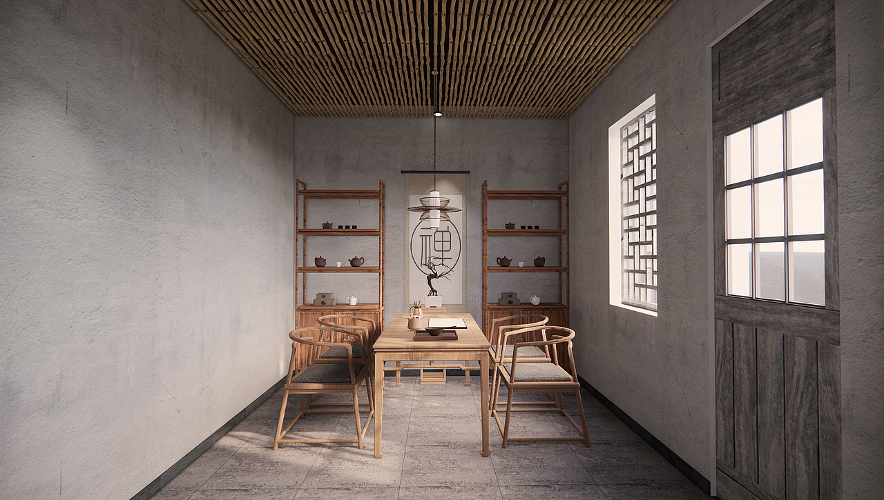 一个喝茶的地方（图ZMjQ0NDU0MDUy） - 家装设计 - 站酷设计师王金良原创素材 - 站酷ZCOOL