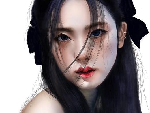 BLACKPINK JISOO 饭绘（个人主页-ZNTIzNTM0MTY=） - 像素画 - 站酷设计师口口木_KoKoooM原创素材 - 站酷ZCOOL
