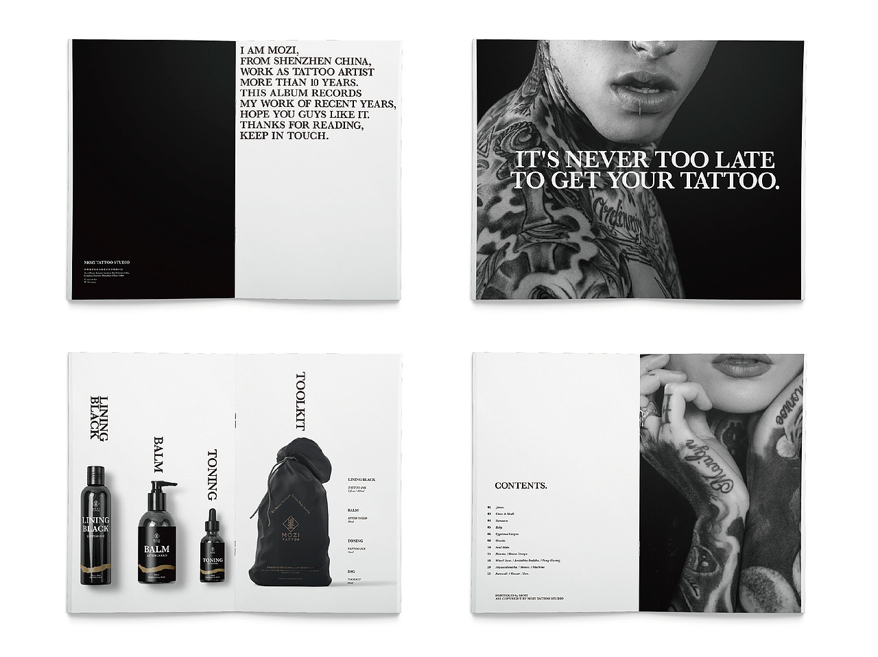 品牌创新 | MOZI tattoo 墨子刺青