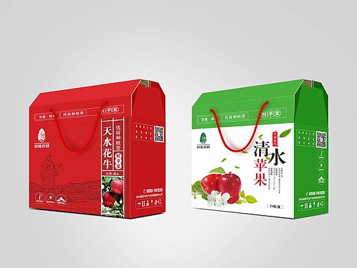 一款水果品牌系列包装