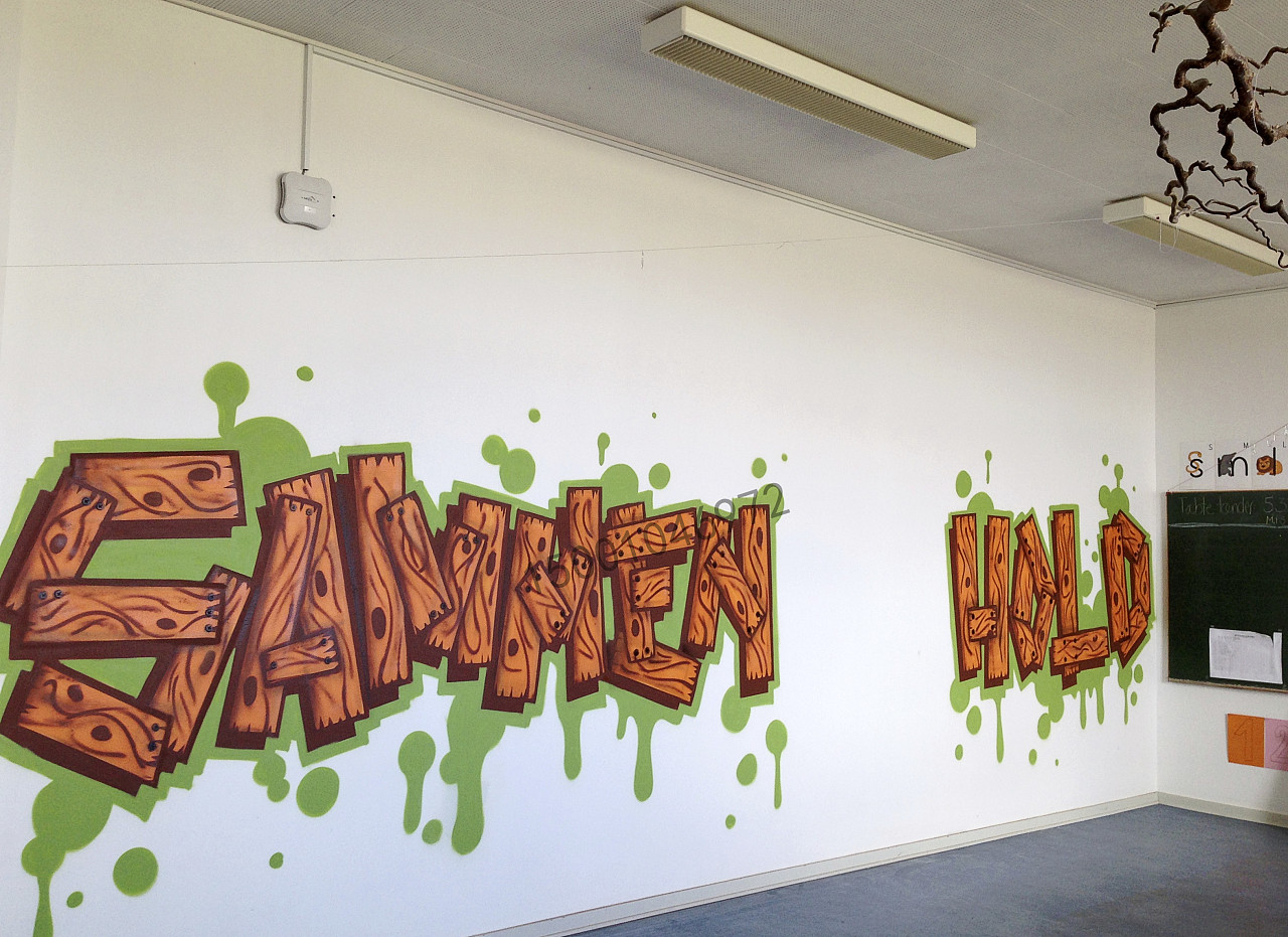 【推荐】近日湖南长沙鸦墙一些作品_长沙墙绘涂鸦制作