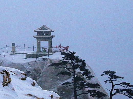 雪后华山