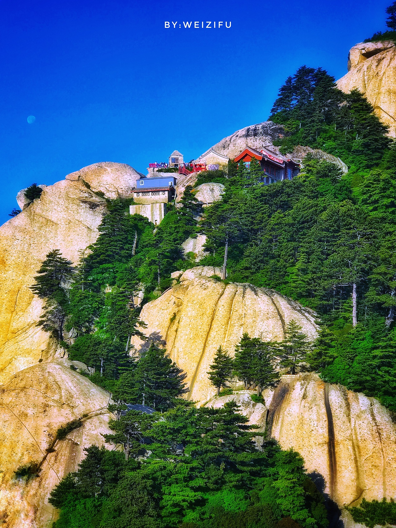 手机摄影||华山论剑70华山风景名胜区·渭南|摄影|风光摄影|weizifu