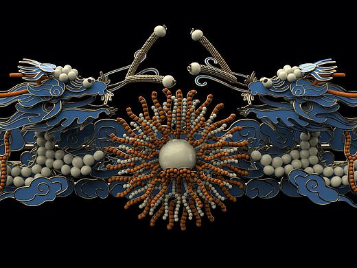 ｜博物｜发簪 3d作品