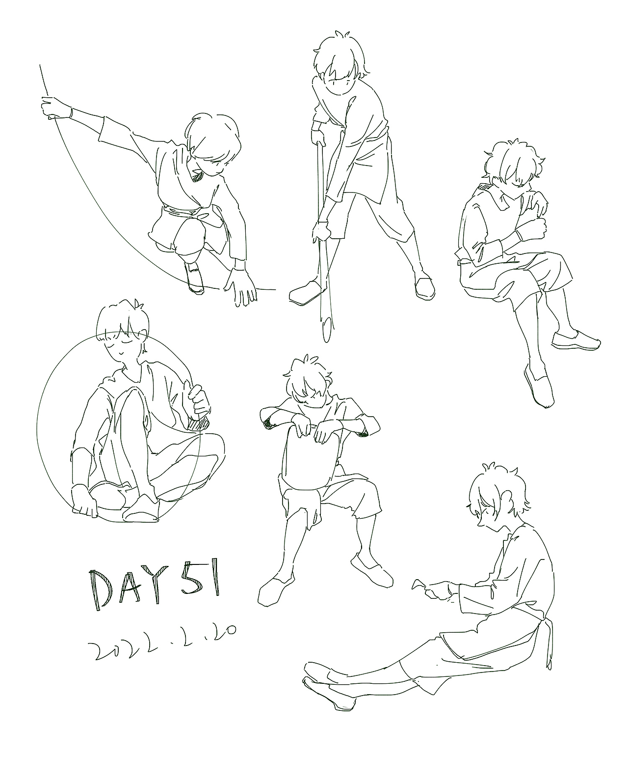 #速写60天挑战赛# DAY51（图ZMjg5MjQ2NzYw） - 创作习作 - 站酷设计师Z905667333原创素材 - 站酷ZCOOL