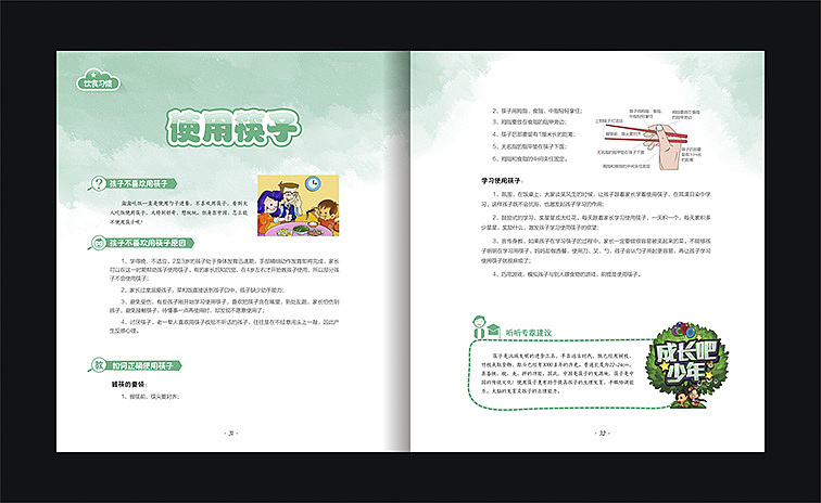 一本儿童习惯养成书籍（图ZNDMxNDA3OTI=） - 书籍/画册 - 站酷设计师Linnlinn原创素材 - 站酷ZCOOL