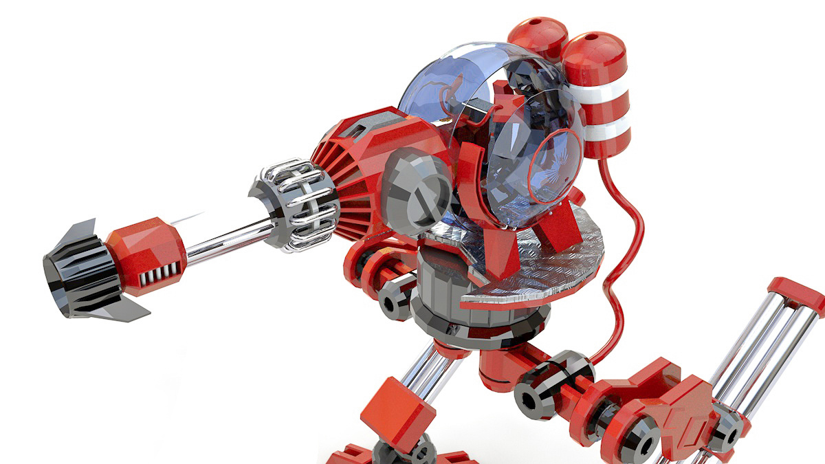 视觉日记20180613:自走炮|三维|机械/交通|井星懿 - 临摹作品 - 站酷