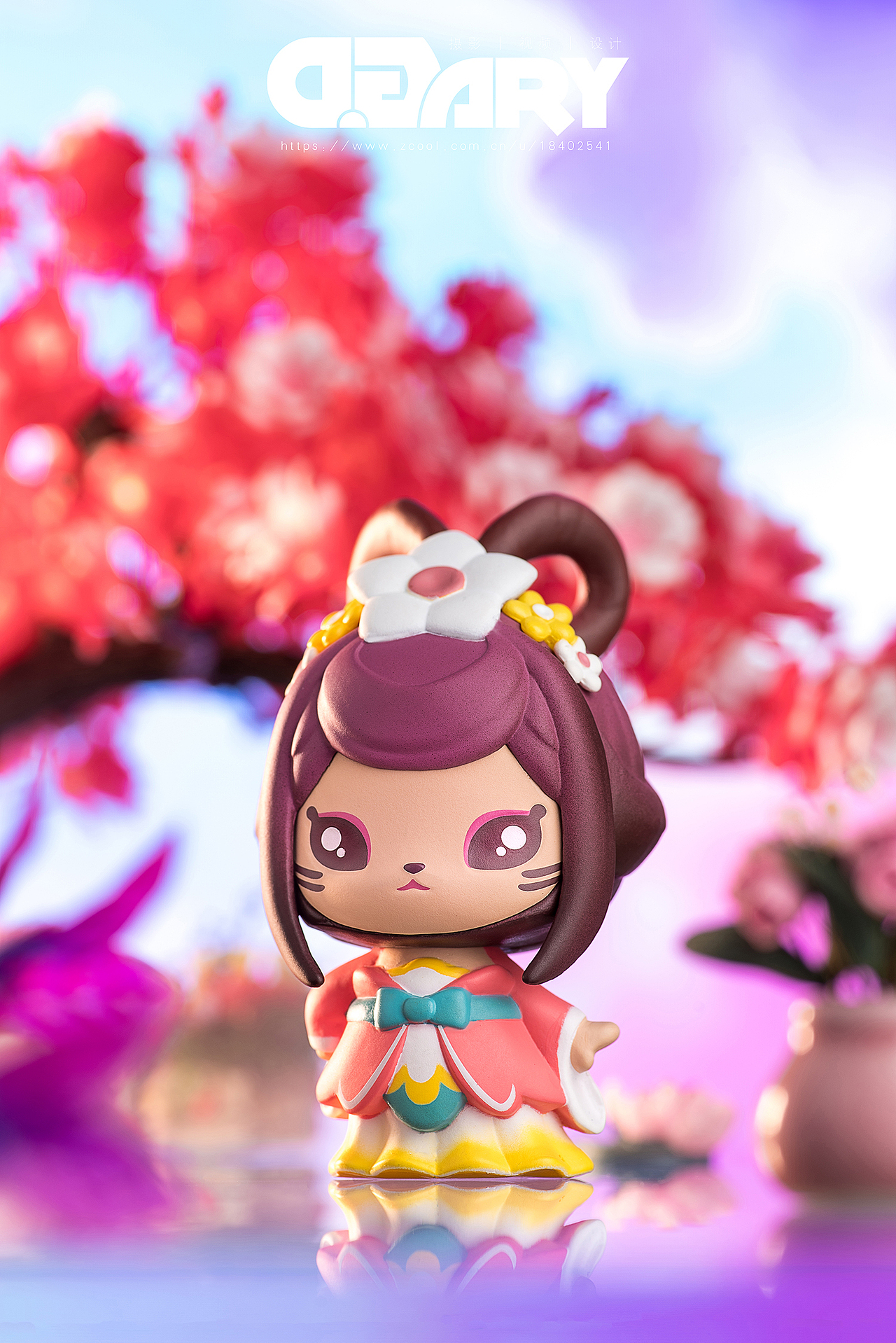 拽猫盲盒十三钗拍摄