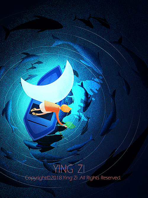 少女系列（图ZMTExOTEyMTE2） - 商业插画 - 站酷设计师插画师莹子原创素材 - 站酷ZCOOL