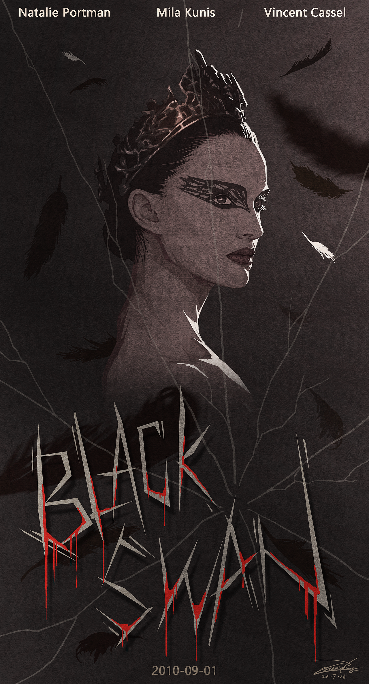 电影海报《黑天鹅》