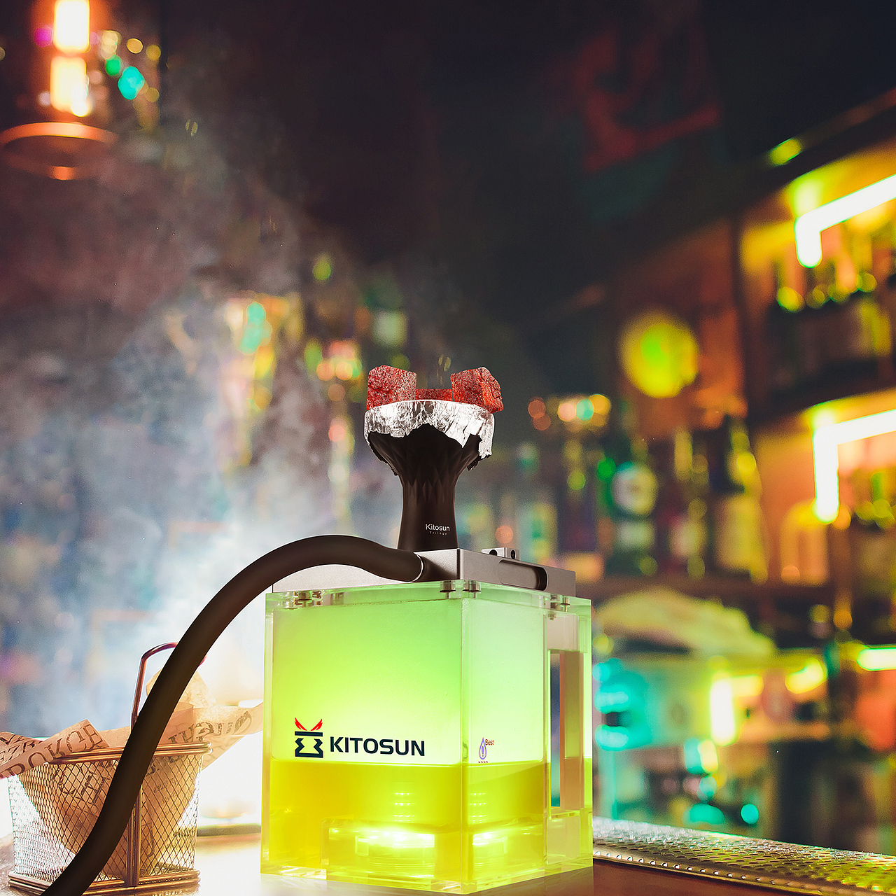 亚马逊摄影设计精修渲染视频|水烟