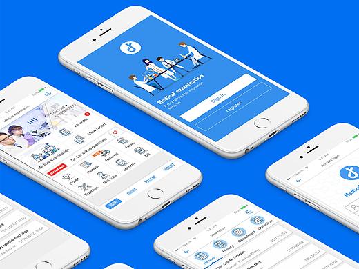 嘉医检验APP（个人主页-ZMjk2Mzc1NDg=） - APP界面 - 站酷设计师LINXUDONG原创素材 - 站酷ZCOOL