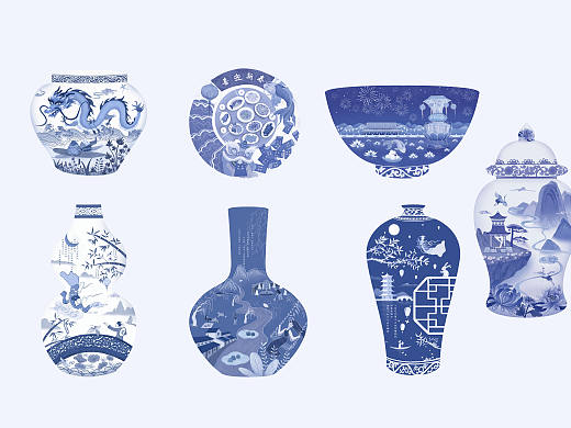 中国七大传统节日（个人主页-ZNTU1NzYyMzI=） - 商业插画 - 站酷设计师San的三三原创素材 - 站酷ZCOOL
