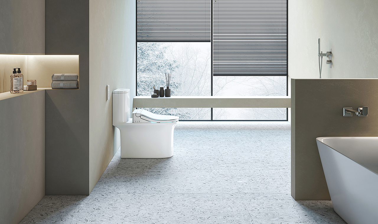 智能马桶产品视觉表现（图ZMjk2NjcwNTk2） - 宣传物料 - 站酷设计师巴比龙Papillon原创素材 - 站酷ZCOOL