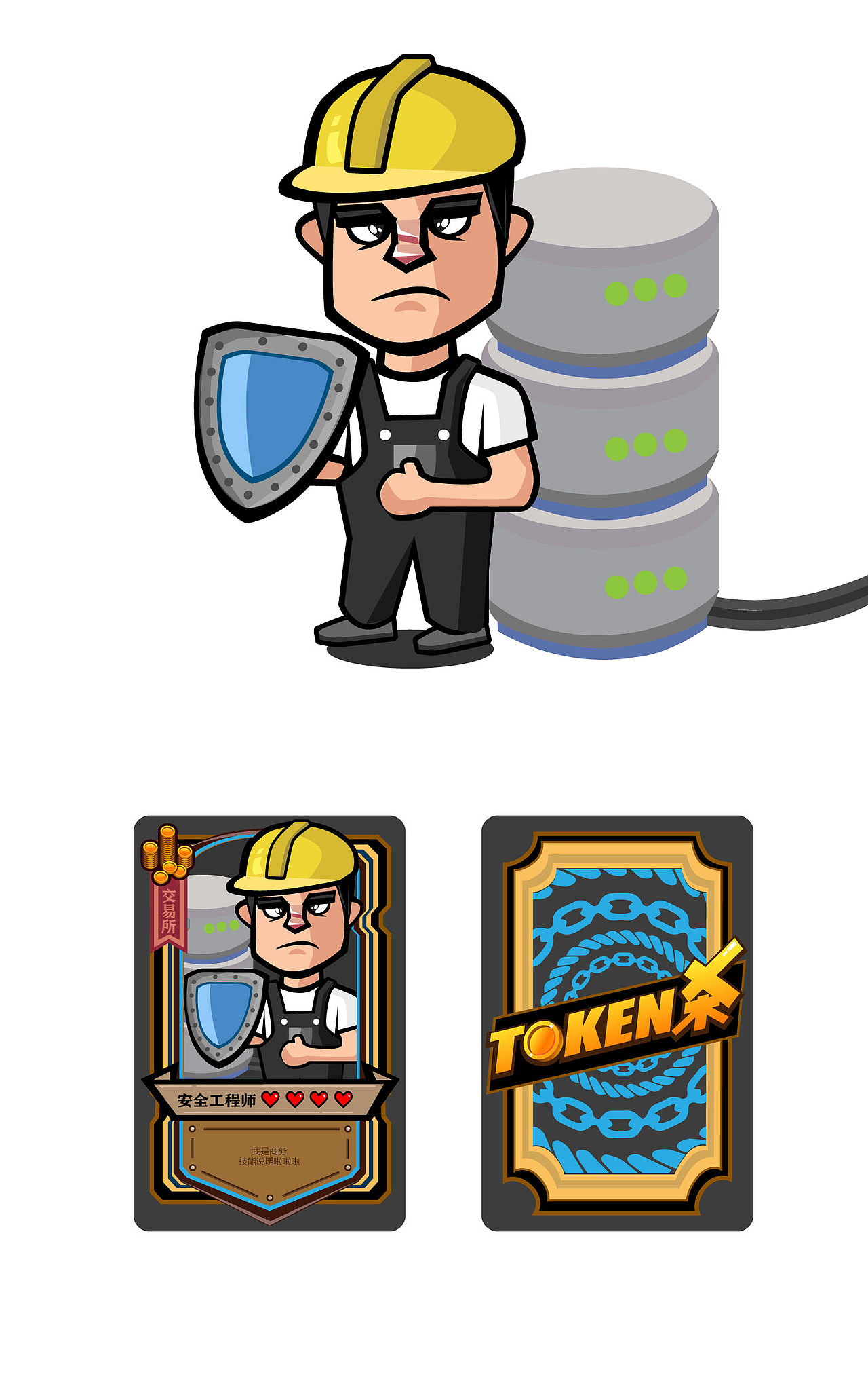 卡牌游戏角色设定（图ZMjEyMjM1Nzcy） - 其他平面 - 站酷设计师火瞳之虎原创素材 - 站酷ZCOOL