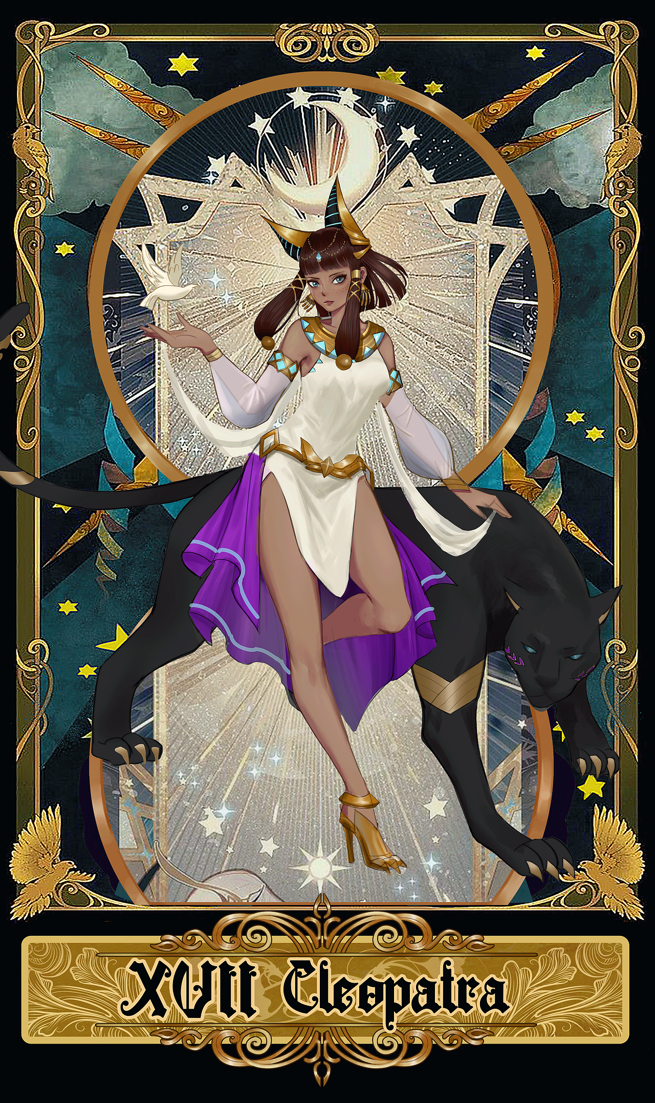 二次元卡牌设计_吴昏迷bunny-站酷zcool