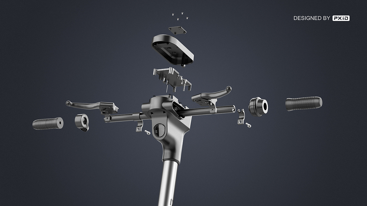 共享电动滑板车设计（图ZMTk5NDk1NTg4） - 交通工具 - 站酷设计师品向设计原创素材 - 站酷ZCOOL