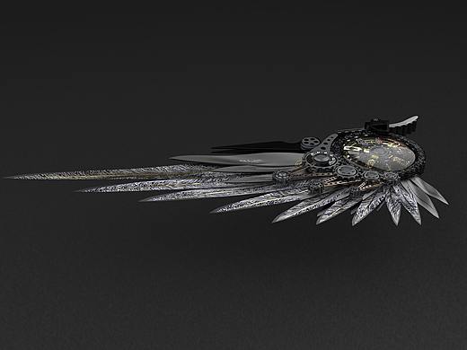 《渡鸦》刀具设计赛“信刀”