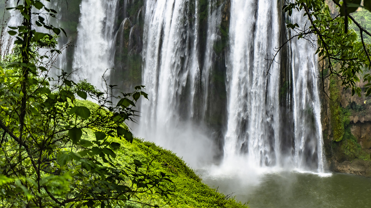 贵州黔东南 | 黄果树大瀑布（图ZMjU0ODAyNzI4） - 风光摄影 - 站酷设计师榫陋原创素材 - 站酷ZCOOL