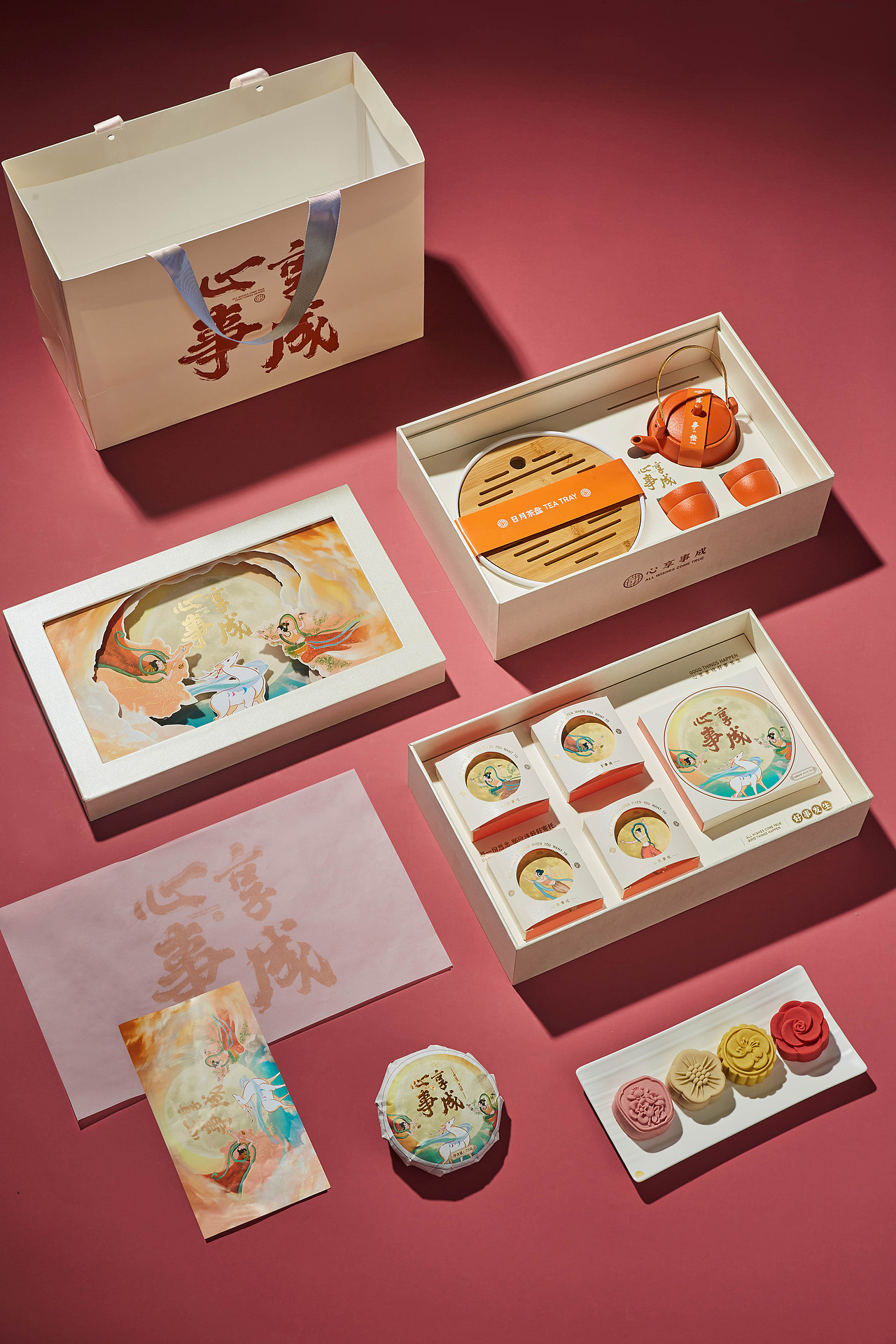 中秋福鼎白茶月饼礼盒