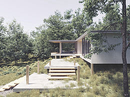 极致° 林中别墅 - 建筑表现 - 效果图